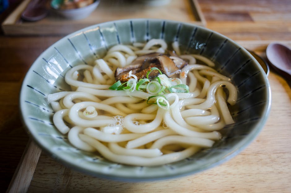 Svart havabbor i misosuppe med udon og shiitake