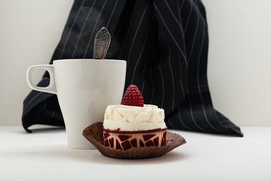 Mokka filodeigskåler med sjokoladepudding