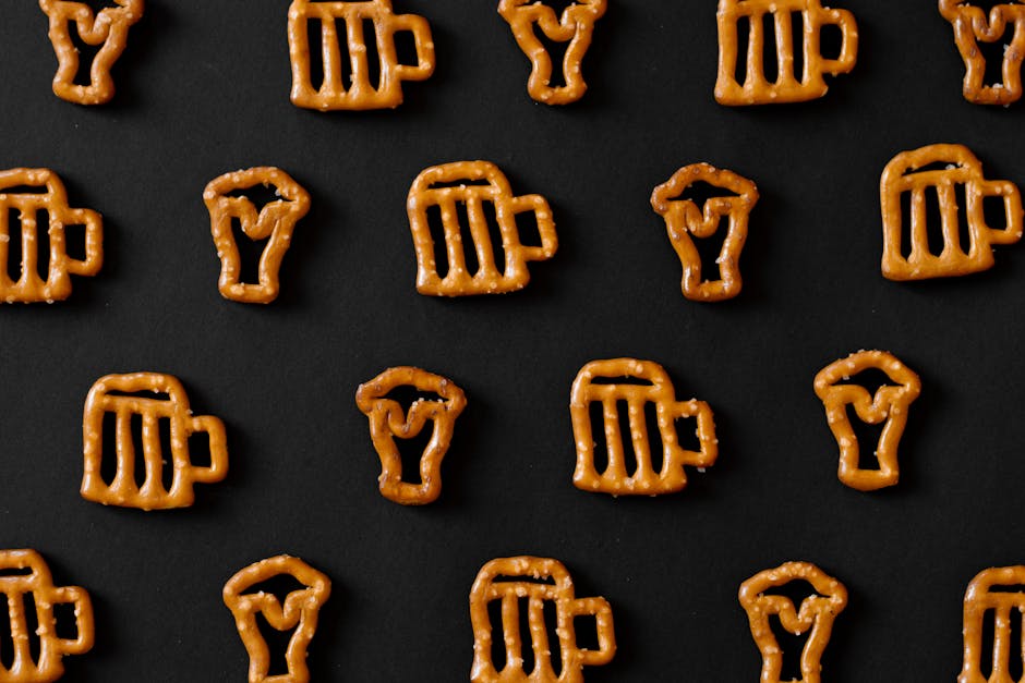 Øl- og pretzelkarameller