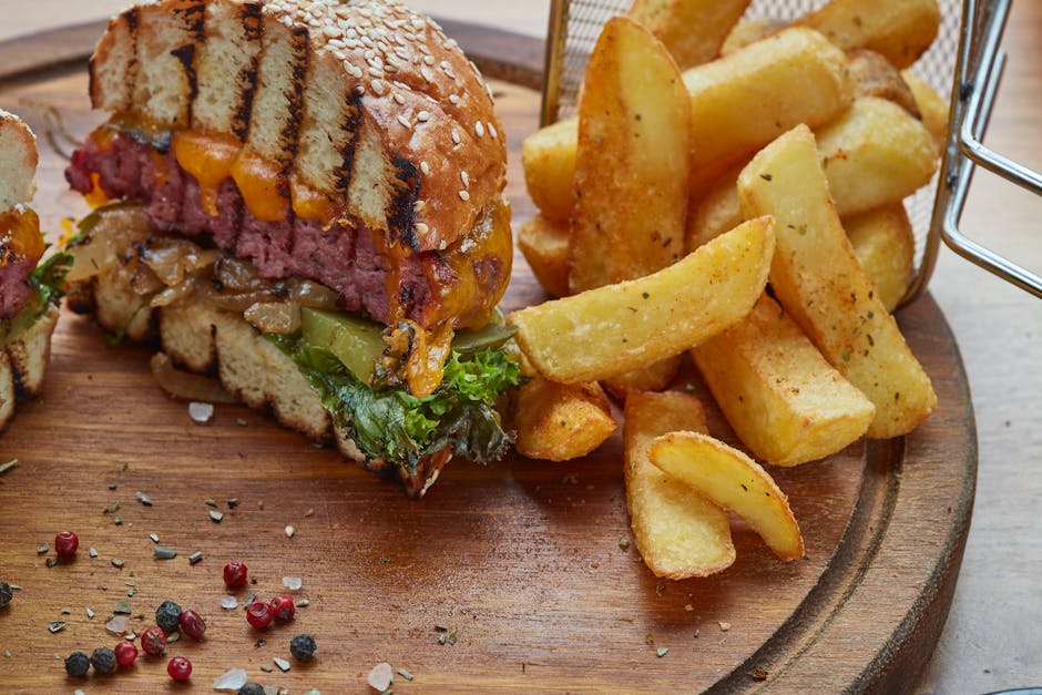 Grillede potetfries med Old Bay-krydder