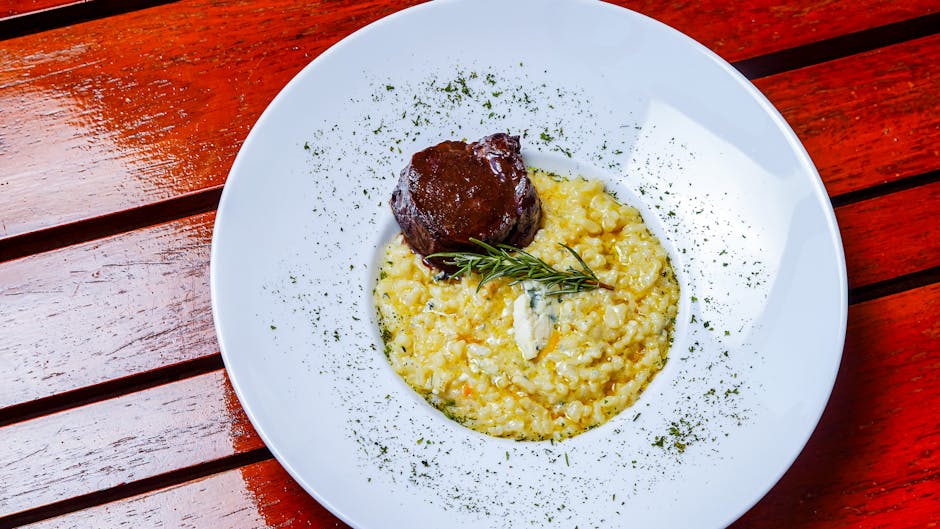 Kremet asparges- og byggrisotto i slow cooker