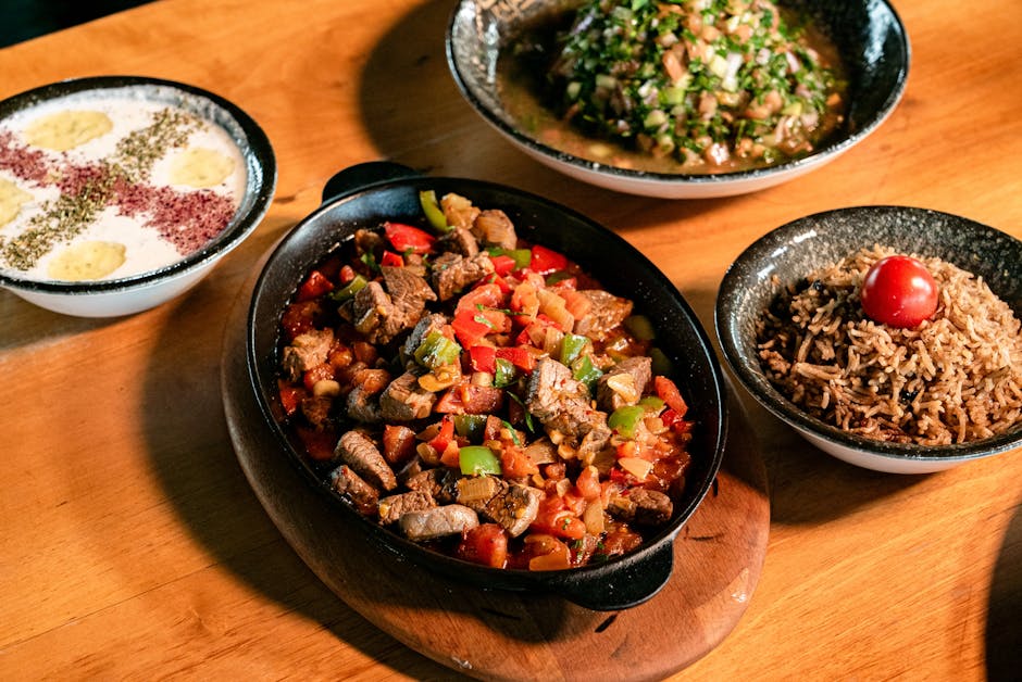 Bamia (søt og sur okra)