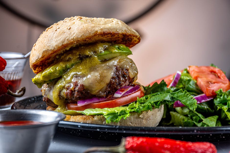 Tex-Mex kalkunburgere med avokadomajones