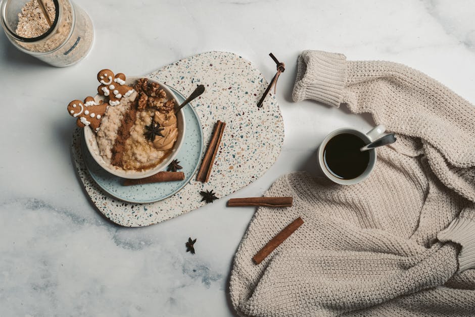 Langtidskokt kanel- og eplehavregrøt