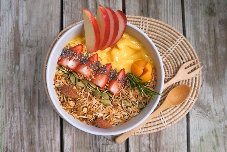 Sprø gresskarpai-granola