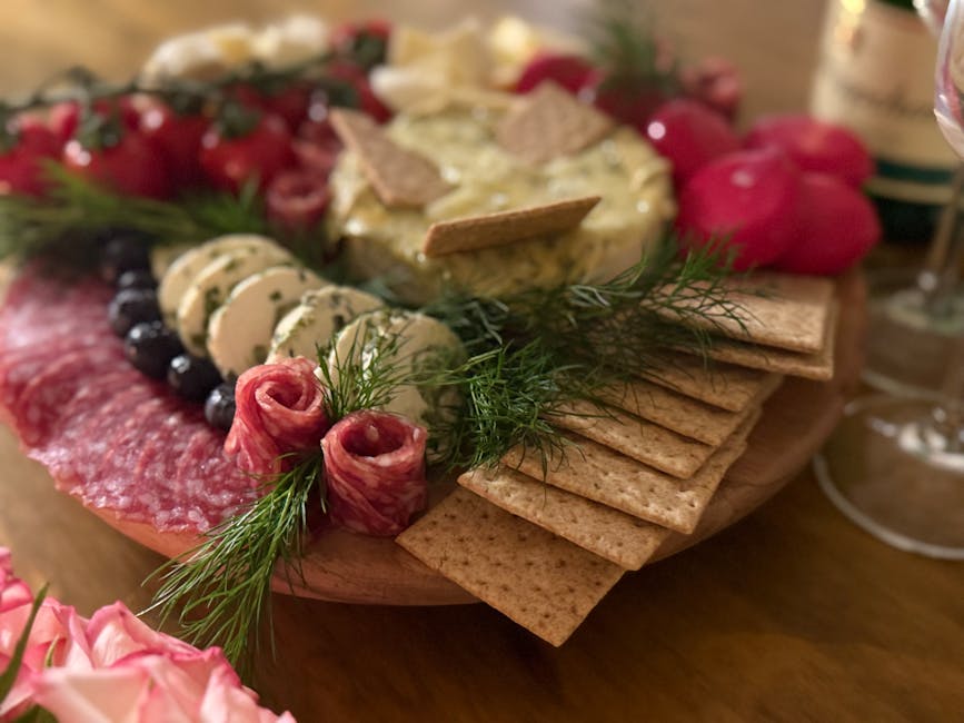 Kalkun- og tranebærpinwheels med croissantdeig