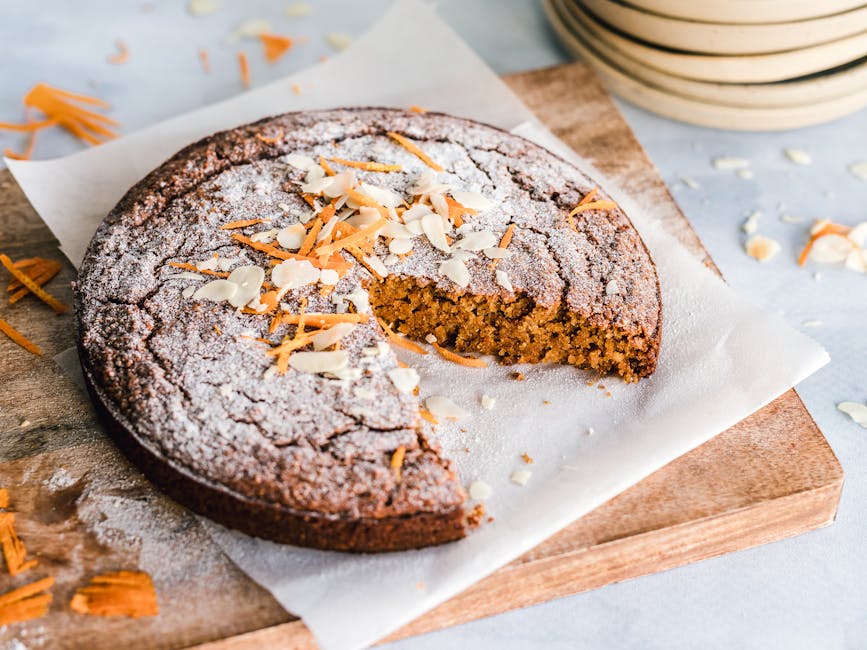 Appelsin- og mandelkake