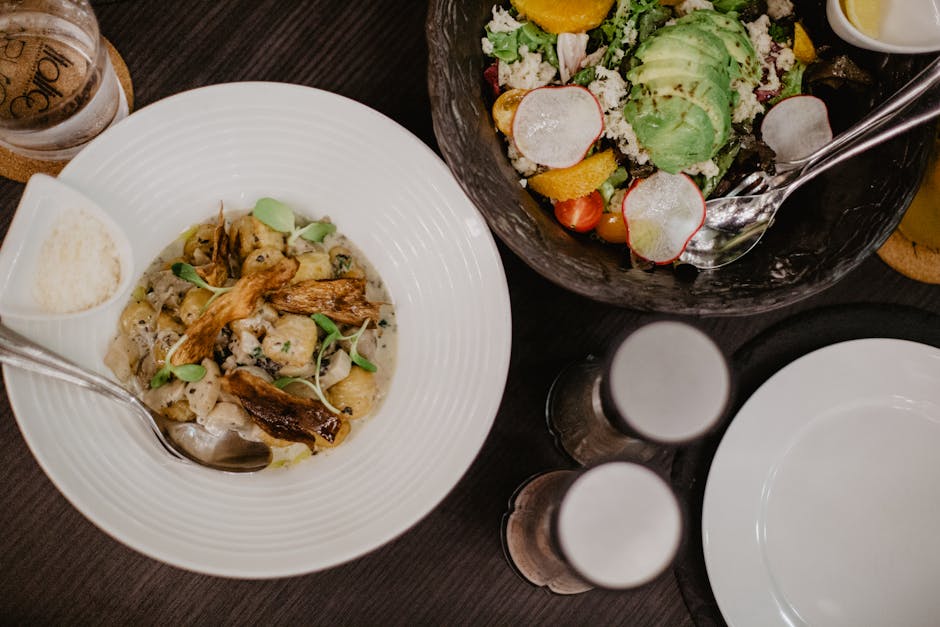 Gnocchi med asiatisk hasselnøttpesto og soppragu