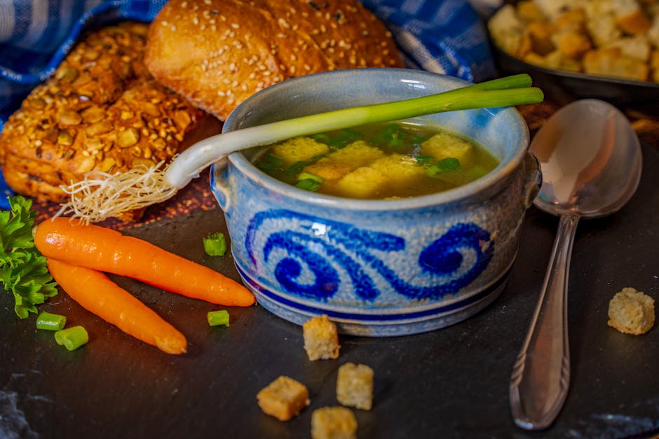 Klassisk løksuppe med Gruyère