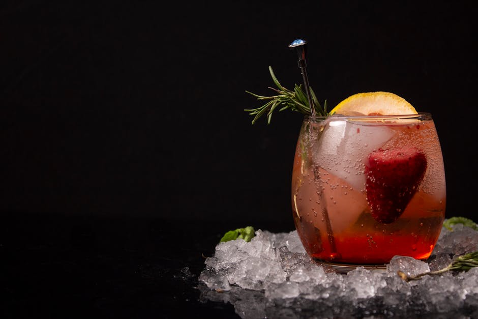 Estragon Julep med jordbær