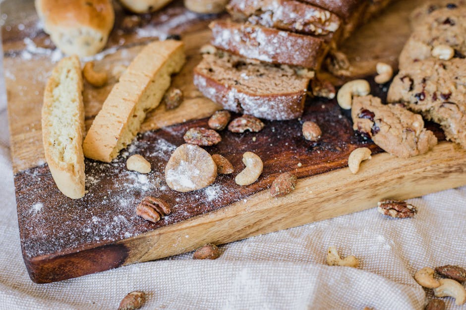 Biscotti med rosmarin og cashewnøtter