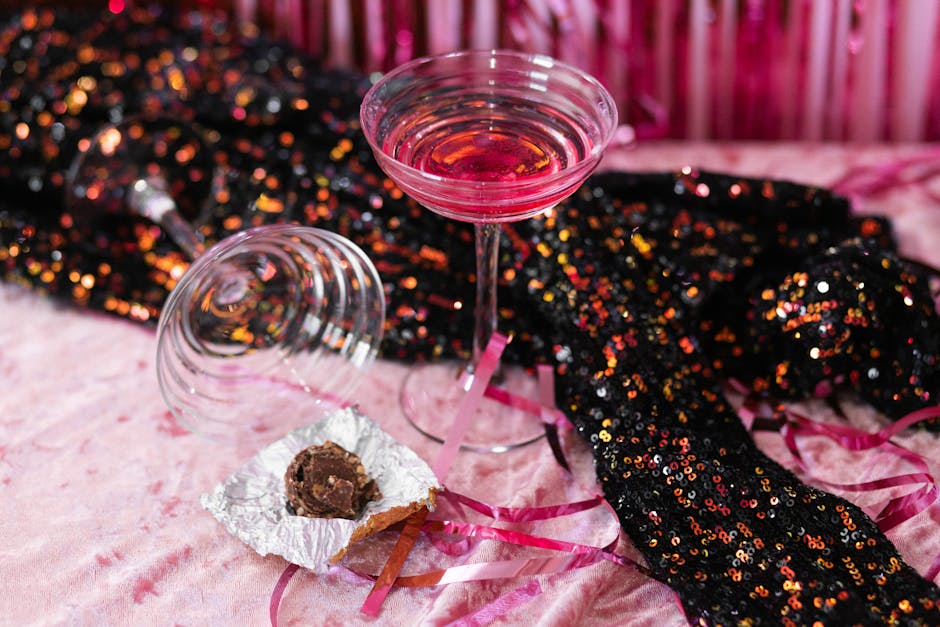 Sjokolade- og bringebærcocktail