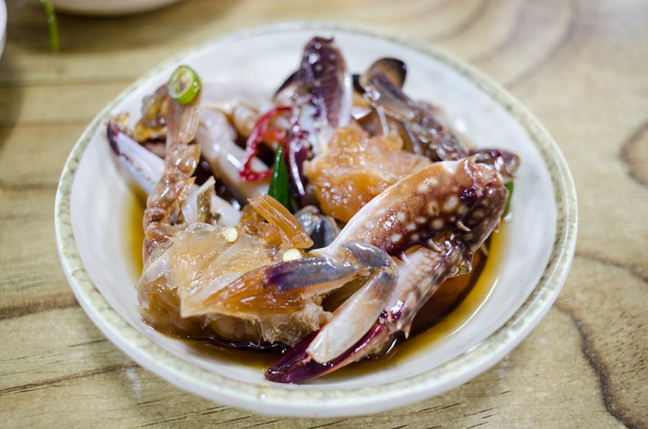 Asiatisk krabbe med hoisin og chili