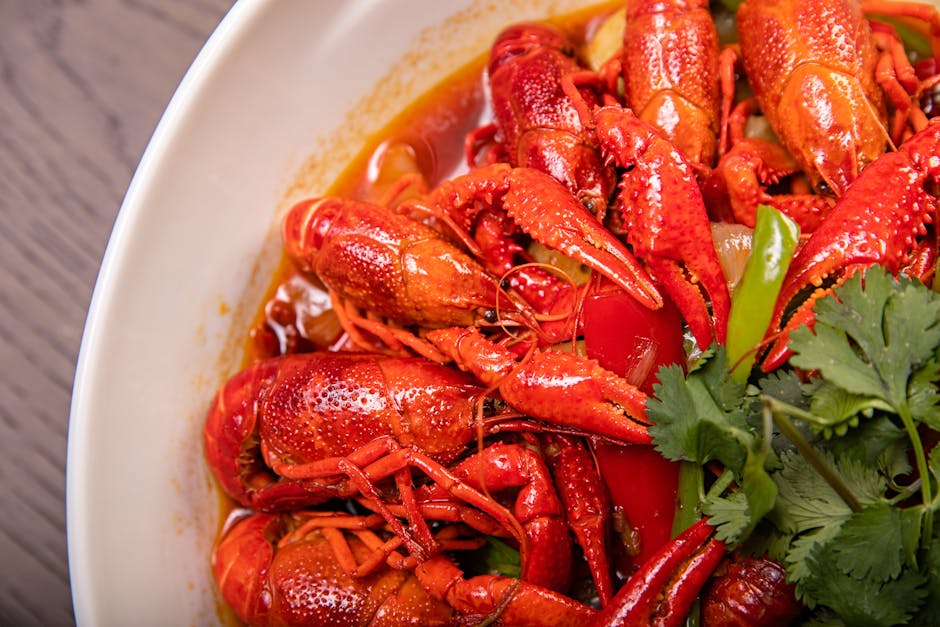 Voodoo Enchiladas med kreps og sterk saus