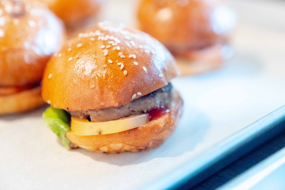 Bakte sliders med roastbiff og provolone