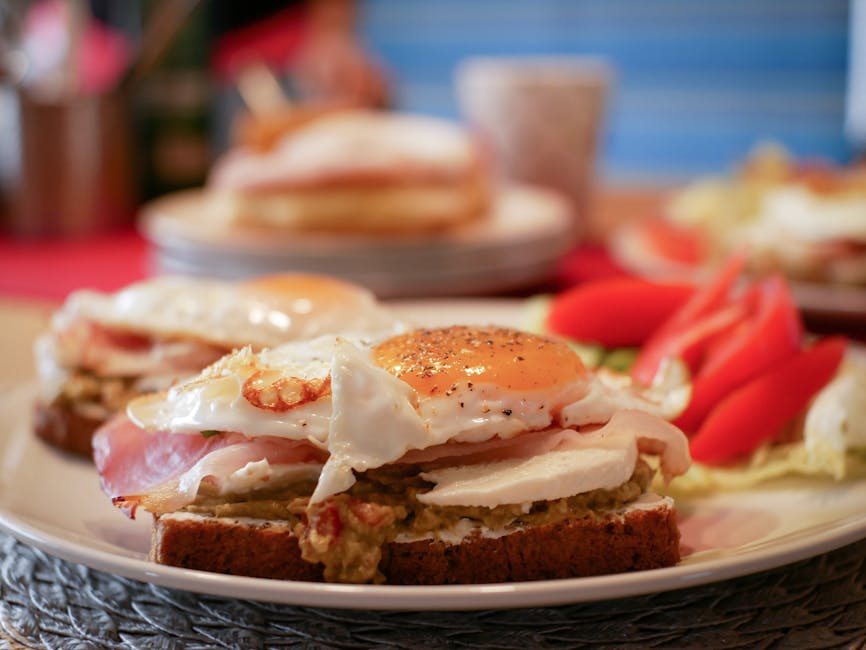 Klassisk Croque Monsieur og Croque Madame