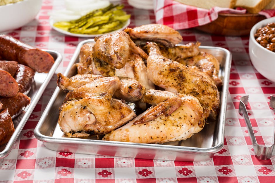 Kansas City-grillet kylling med hjemmelaget BBQ-saus