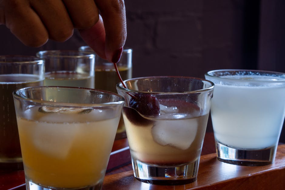 Sidecar med kirsebærmarinert konjakk