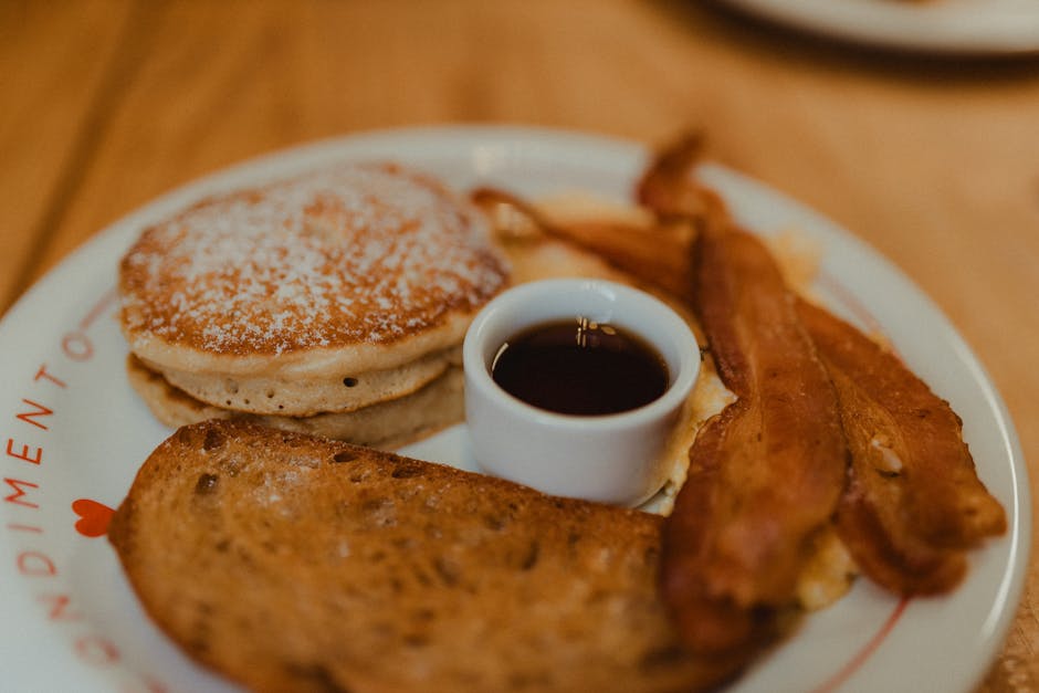 Øl- og baconpannekaker