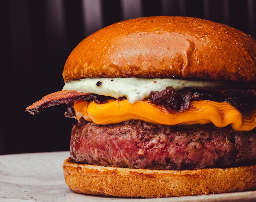 Prime Rib Burgere med Kentucky Steak Saus