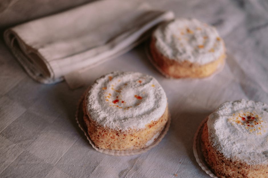 Philly-stil funnel cakes med melis