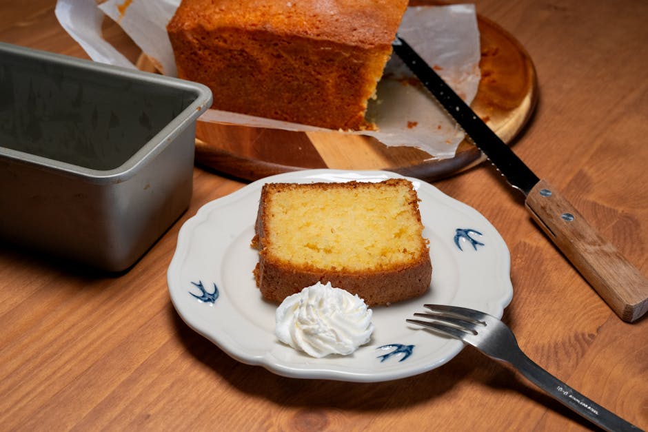 Klassisk Pan di Spagna (Spongekake)