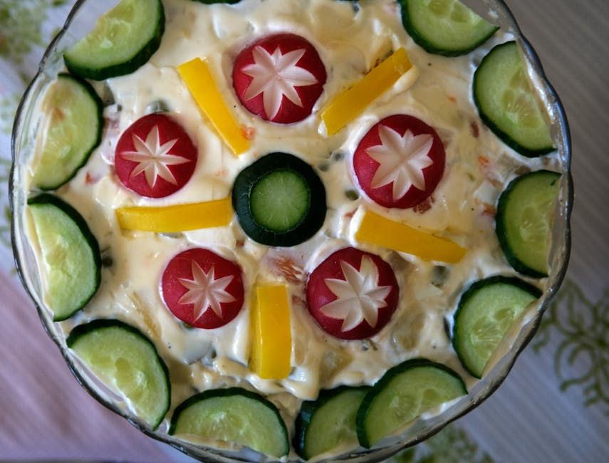 Fargerik grønnsaksterrin