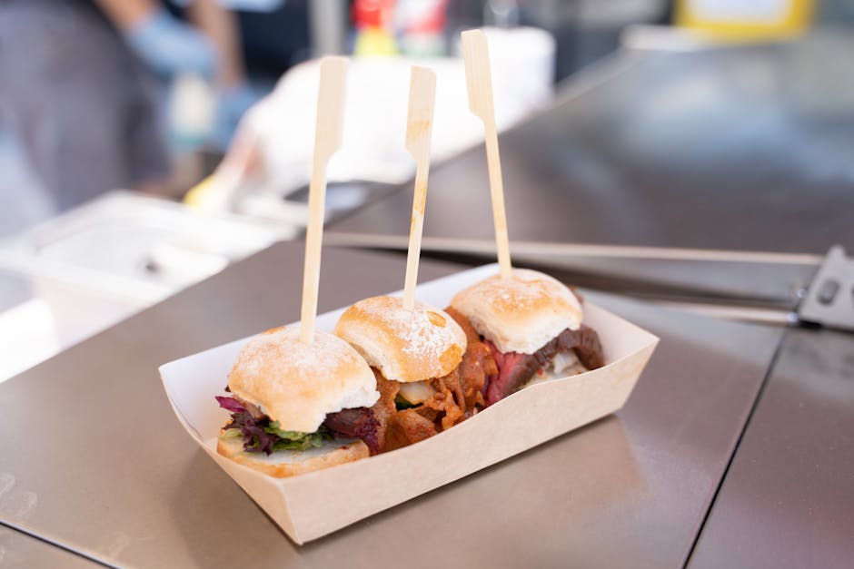 Chili Bowl-burgere i slider-størrelse