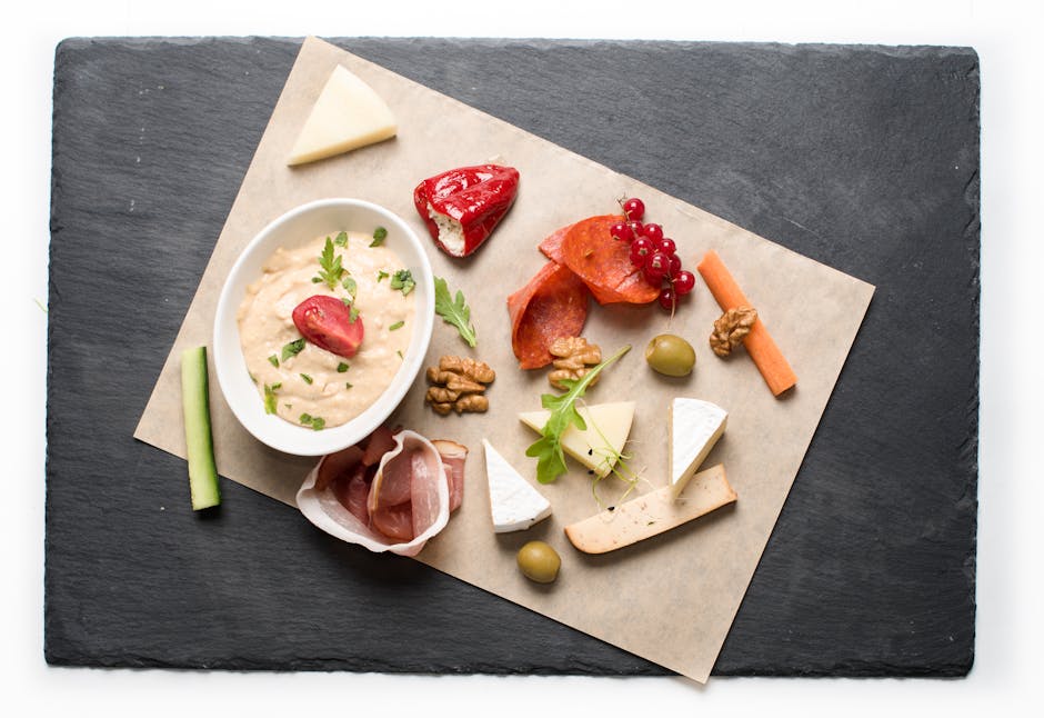 Serranoskinke og Manchego-ostefat