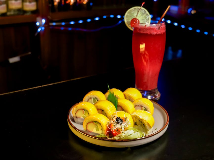 Krabbe- og kokosnøttcocktail