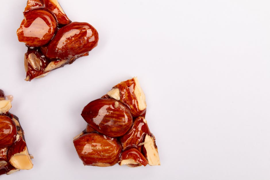 Karamelliserte gresskarkjerner med mandler