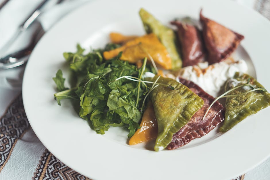 Prosciutto-ravioli med spinat og ricotta