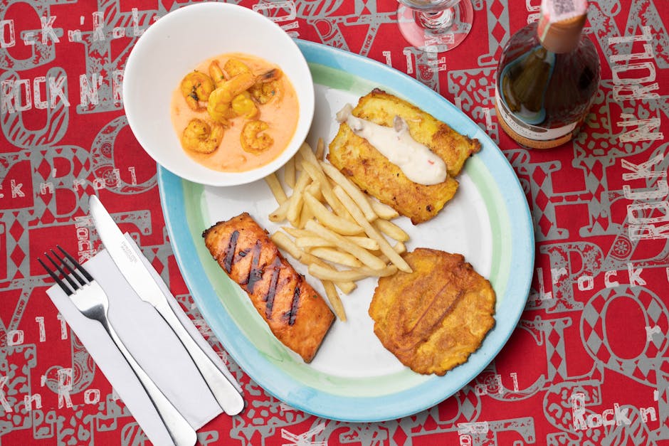 Sprø tostones (stekte plantainbiter)