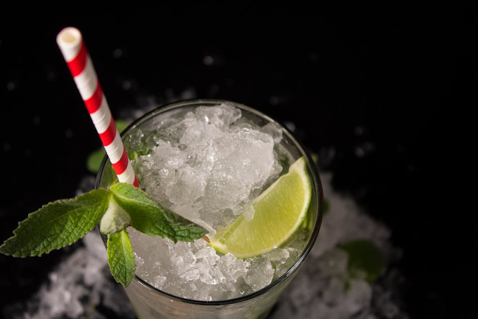 Grasshopper iskremcocktail