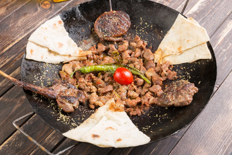 Lam Mac and Cheese med pitabrød