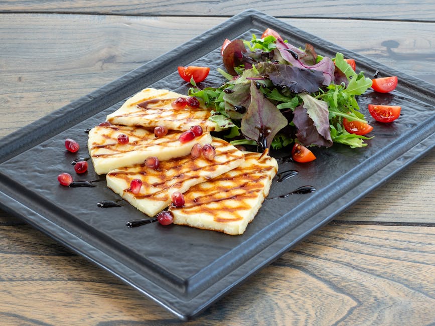 Grillet halloumiost