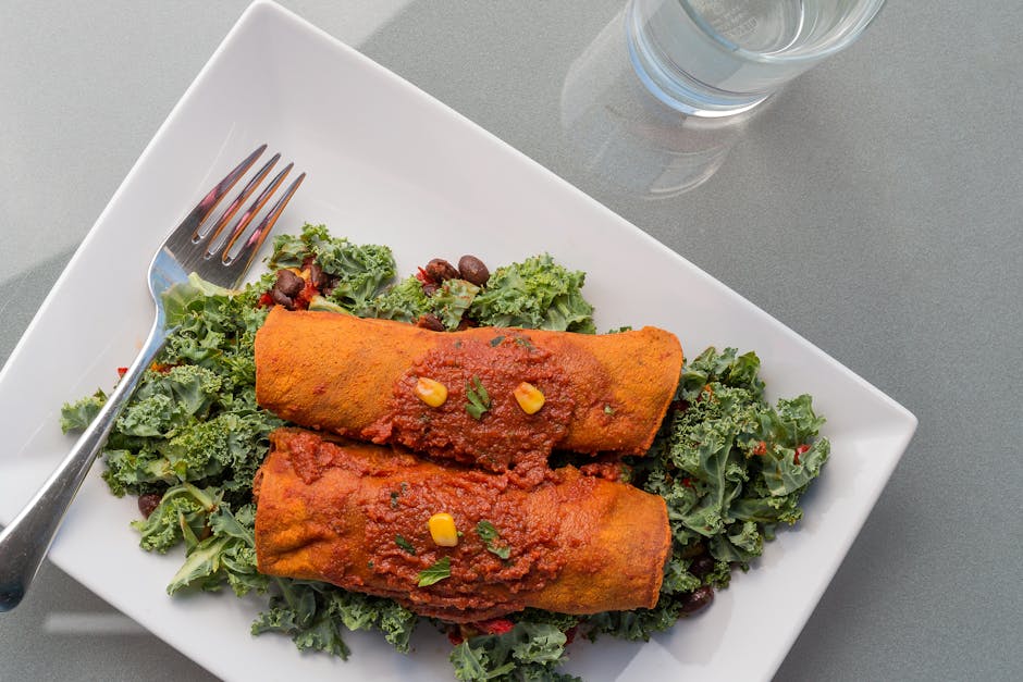 Kattfisk med sprø grønnkål og cajunsaus