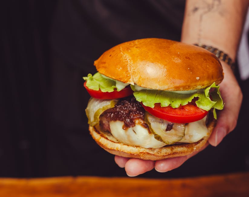 Pepperrotburgere med smeltet Havarti