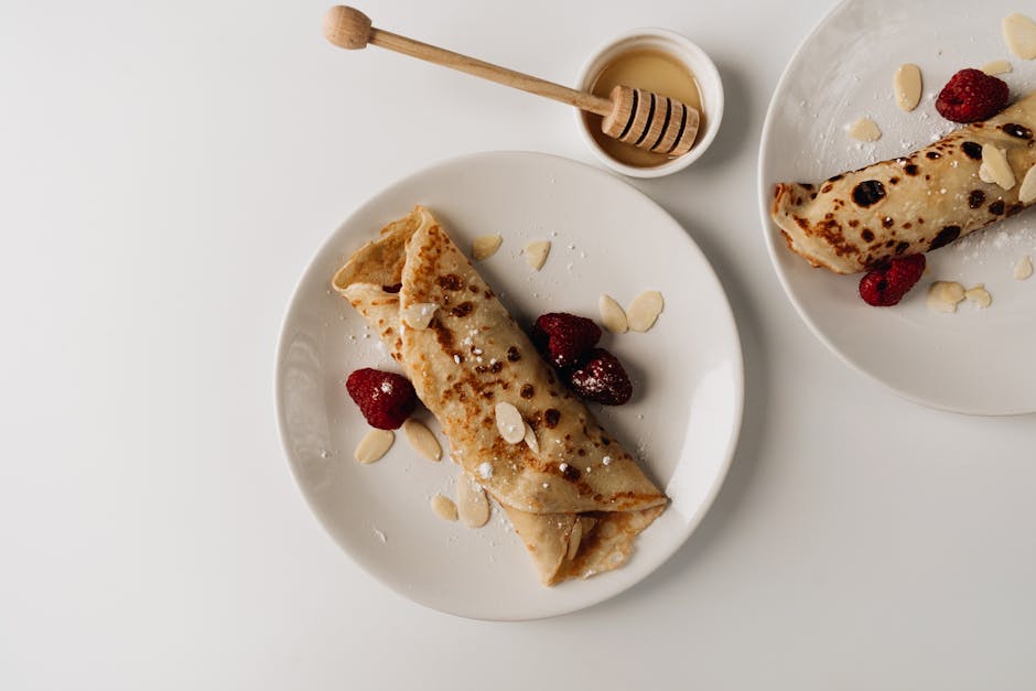 Kirsebær- og mandel-Dutch Baby