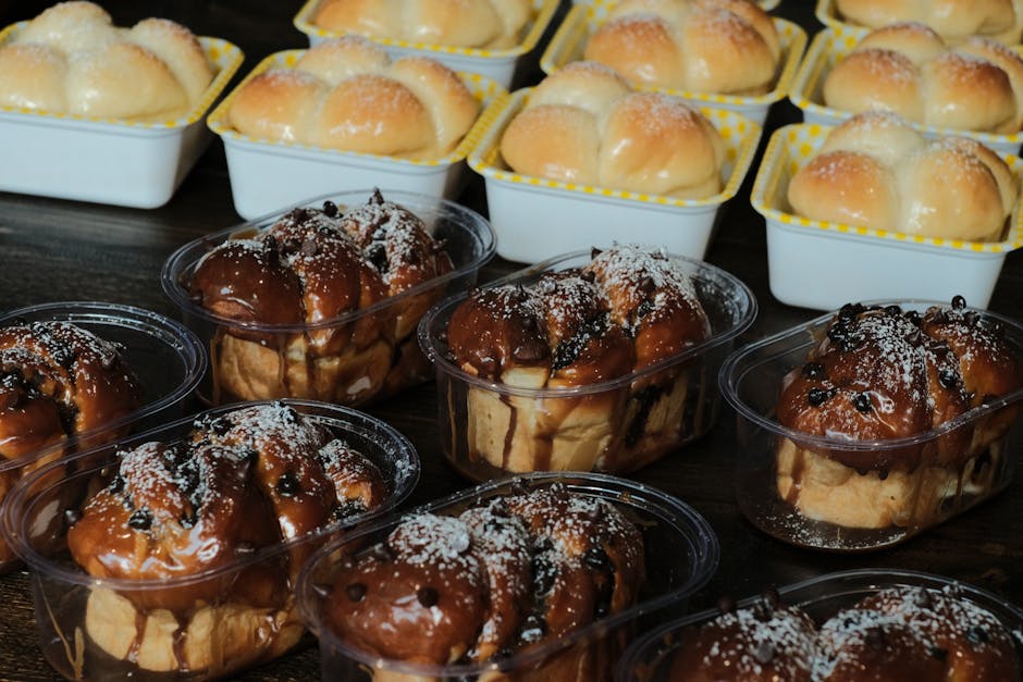 Sjokoladepudding med maisbrød og vaniljekrem