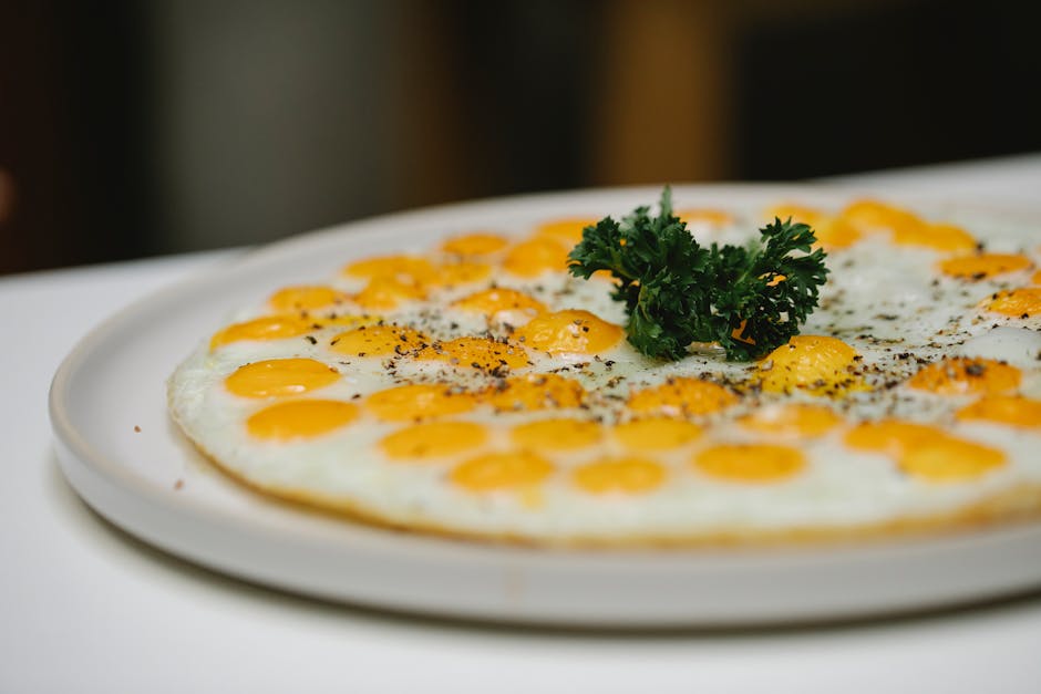 Kremet risotto "Carbonara" med vaktelegg