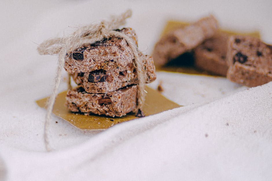 Biscotti med sjokolade og rispuff