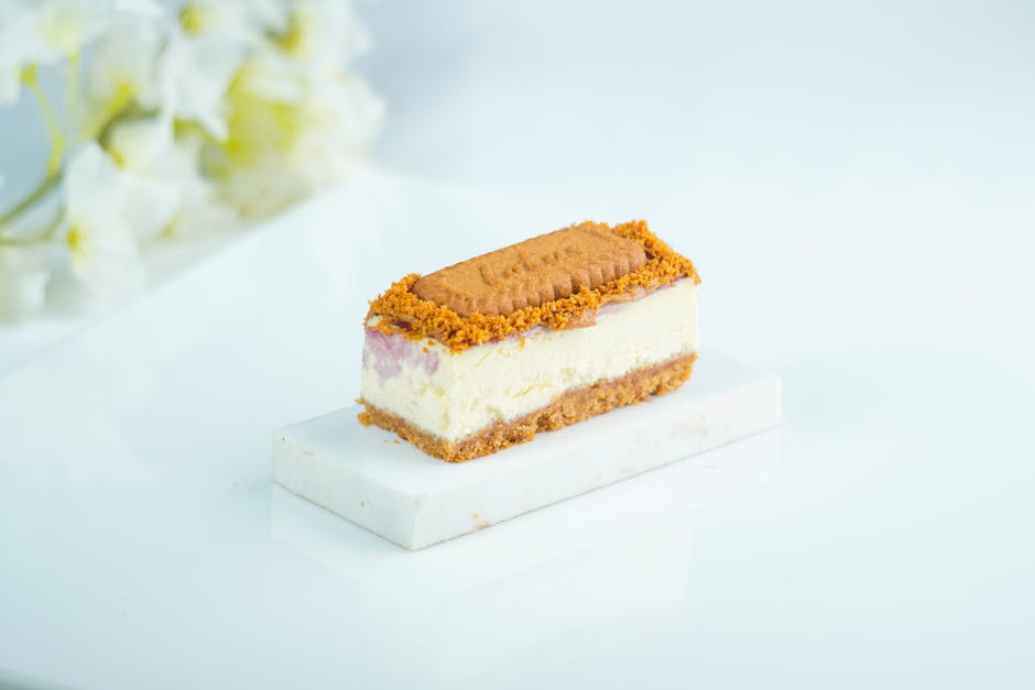 Limoncello-ostekakestykker