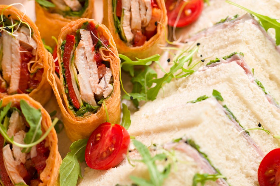 Kalkun- og pancettaroulade-sandwicher