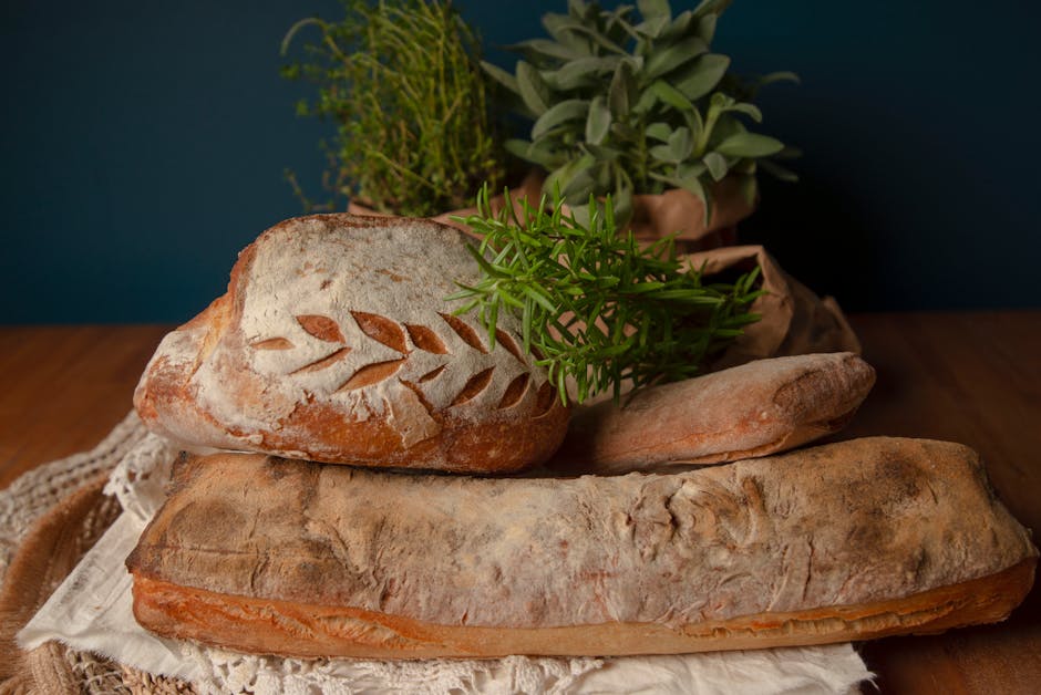 Fransk rosmarin fougasse