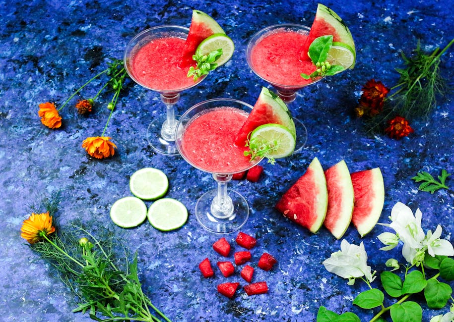 Vannmelonmargarita med Espelette-salt