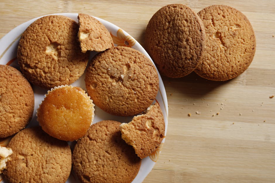 Friske ingefærmuffins med sitron
