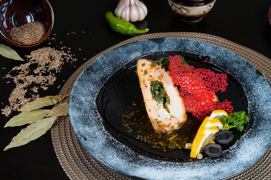 Yassa kylling med sitron og oliven