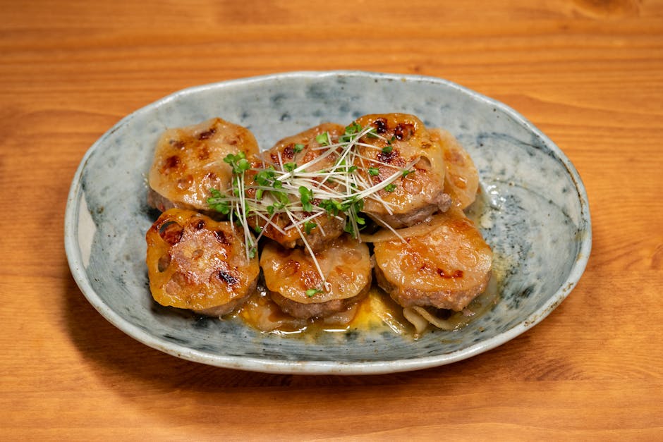 Svinefiletmedaljonger med teriyaki og appelsin