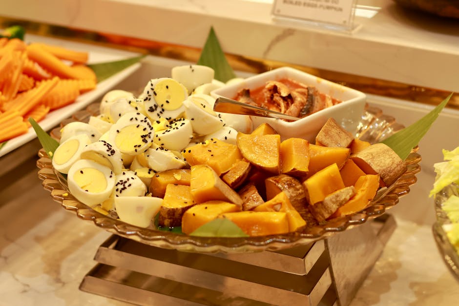 Kremet gul sennepspotetsalat